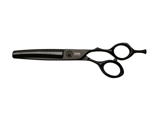 Kyone 510TB black titanium coupe scissors 6,0"