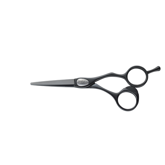 Joewell Black Titanium BT 60 with „Joewell Logo“ (Hairdressing scissors 6,0")