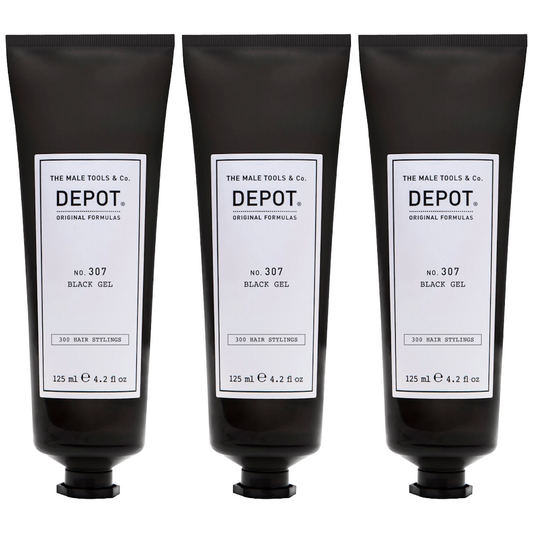 DEPOT No. 307 Black Gel 125ml - 3 PIECES