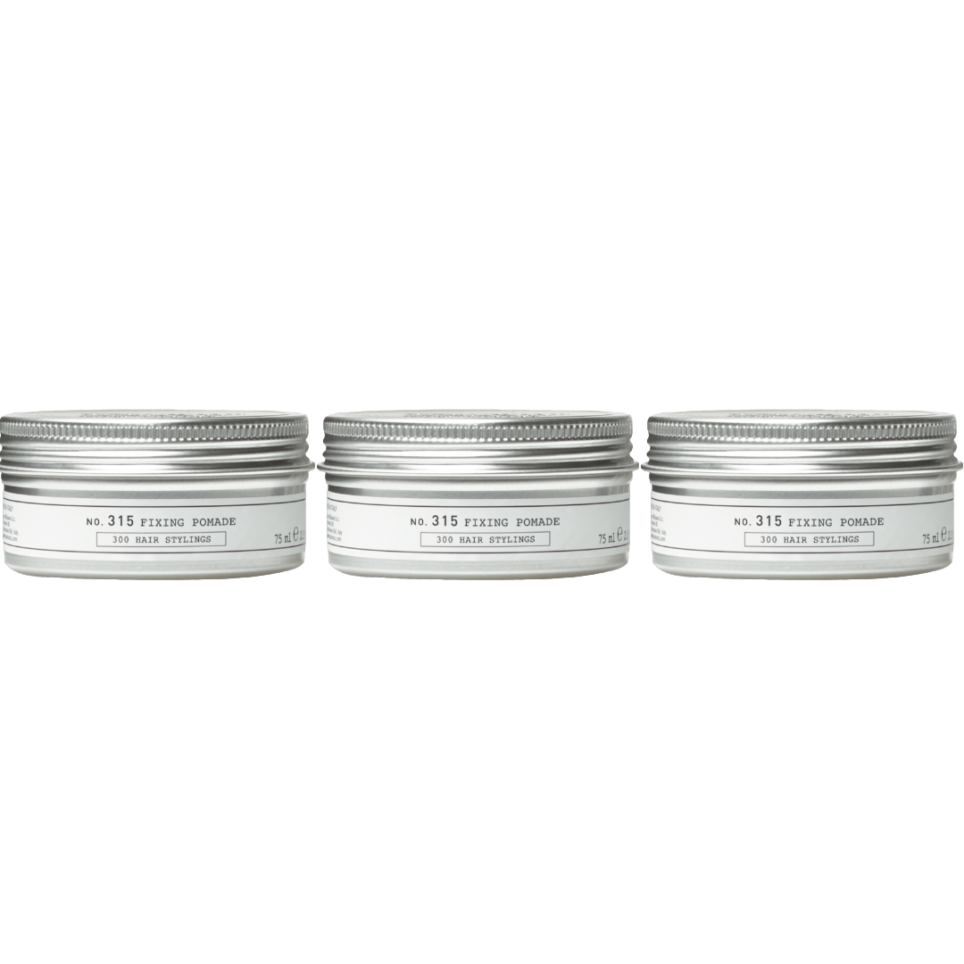 DEPOT No. 315 Fixing Pomade 75ml - 3 PIECES