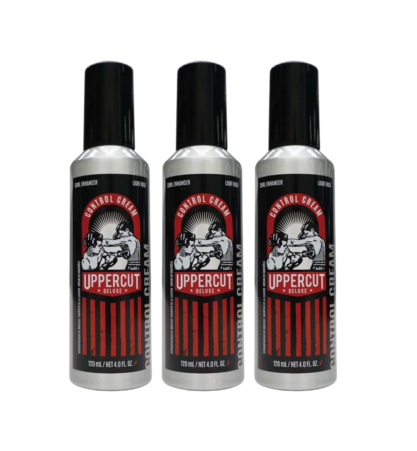 Uppercut Control Cream 120ml - 3 Pieces