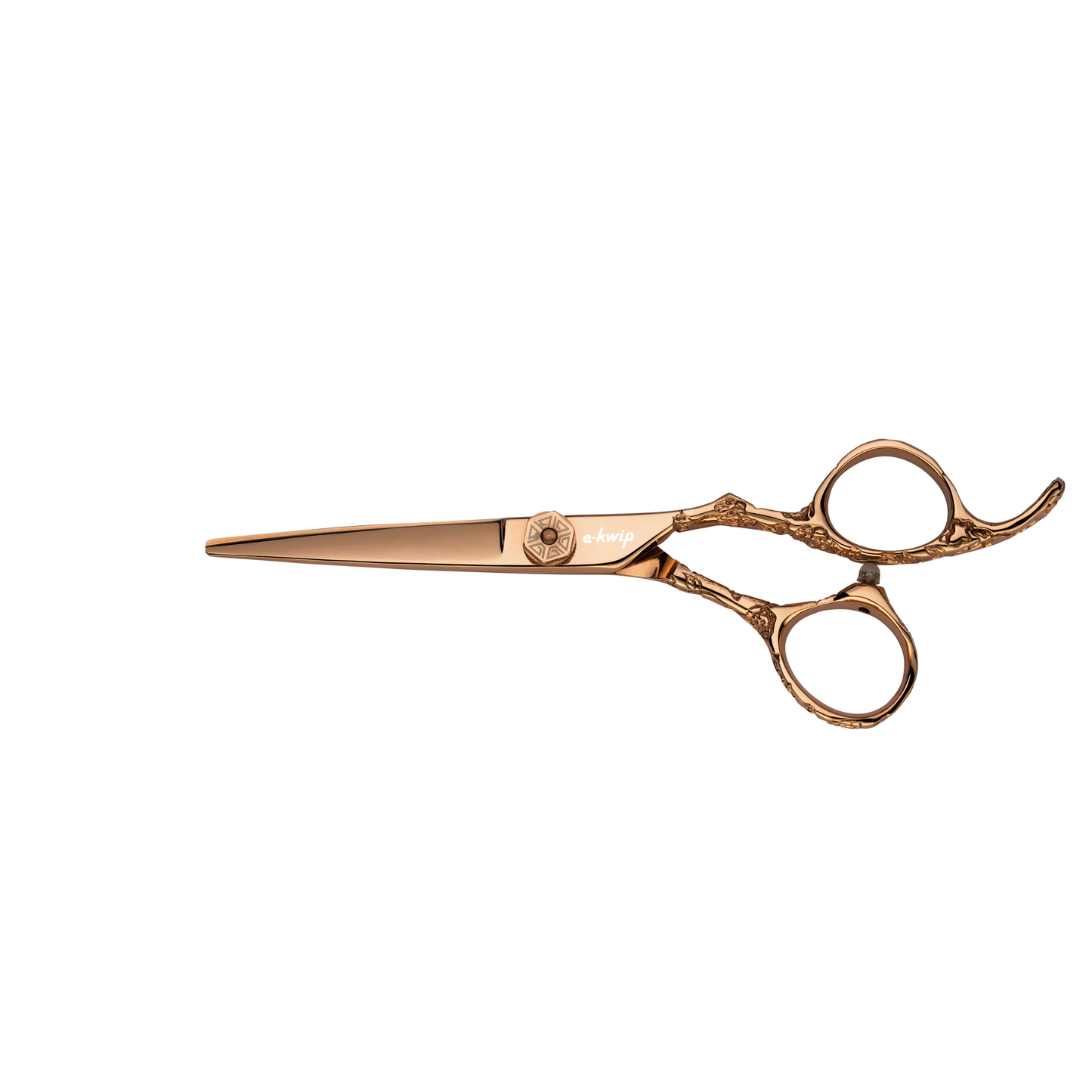 e-kwip Flower Rose Gold FLR 55 (Hairdressing scissors 5,5")