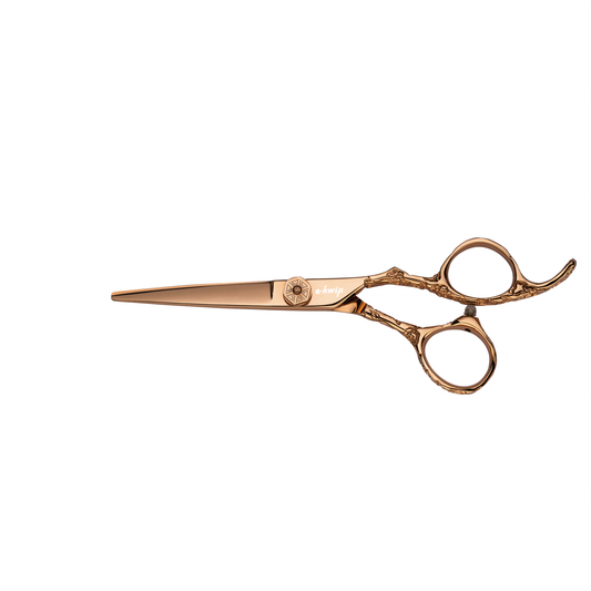 e-kwip Flower Rose Gold FLR 55 (Friseurschere 5,5")