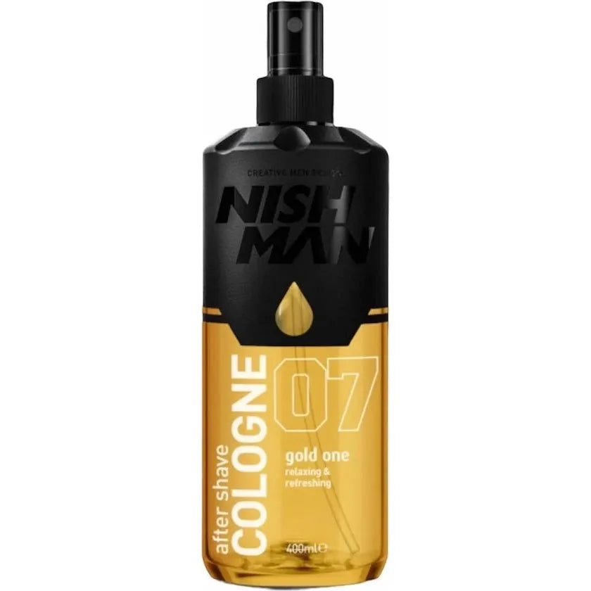 Nish Man – After Shave Cologne „Gold One“ 400 ml