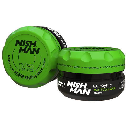 Nish Man Matte Klei Wax Keratine 100ml