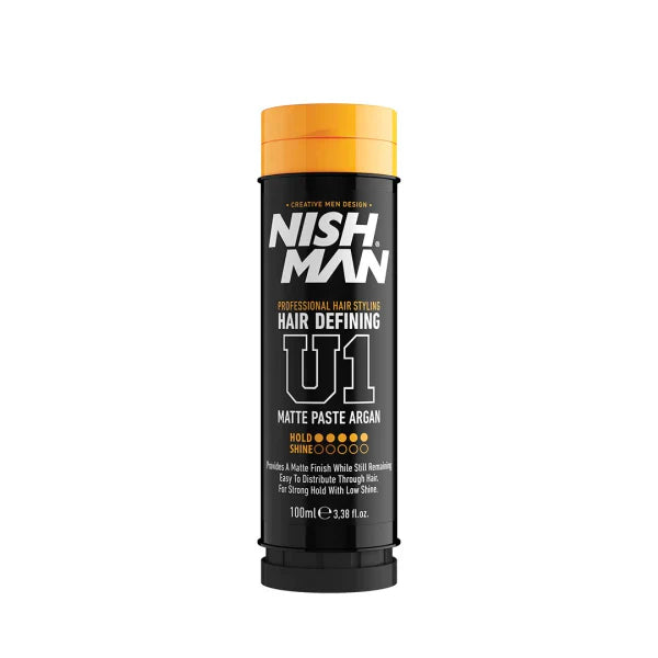 Nish Man Hair Defining Matte Paste Argan 100 ml