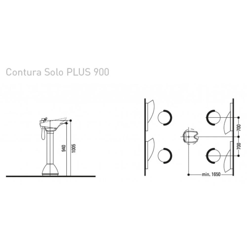 Jobst Contura Solo Plus Washing column. (360°)