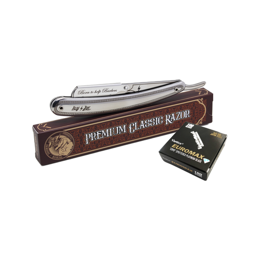 HEY JOE! Premium Styling Razor + Euromax Single Edge Blades