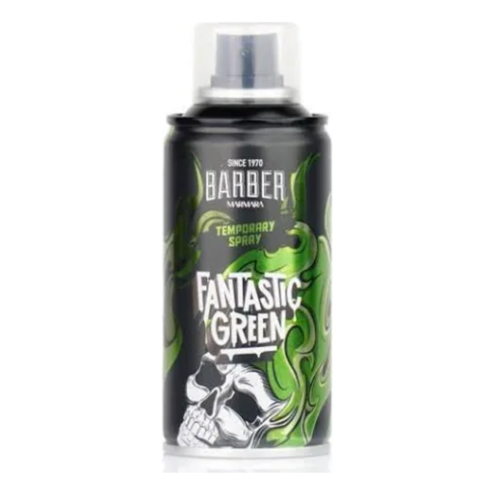 MARMARA BARBER Tijdelijke kleurspray Fantastisch Groen 150ml