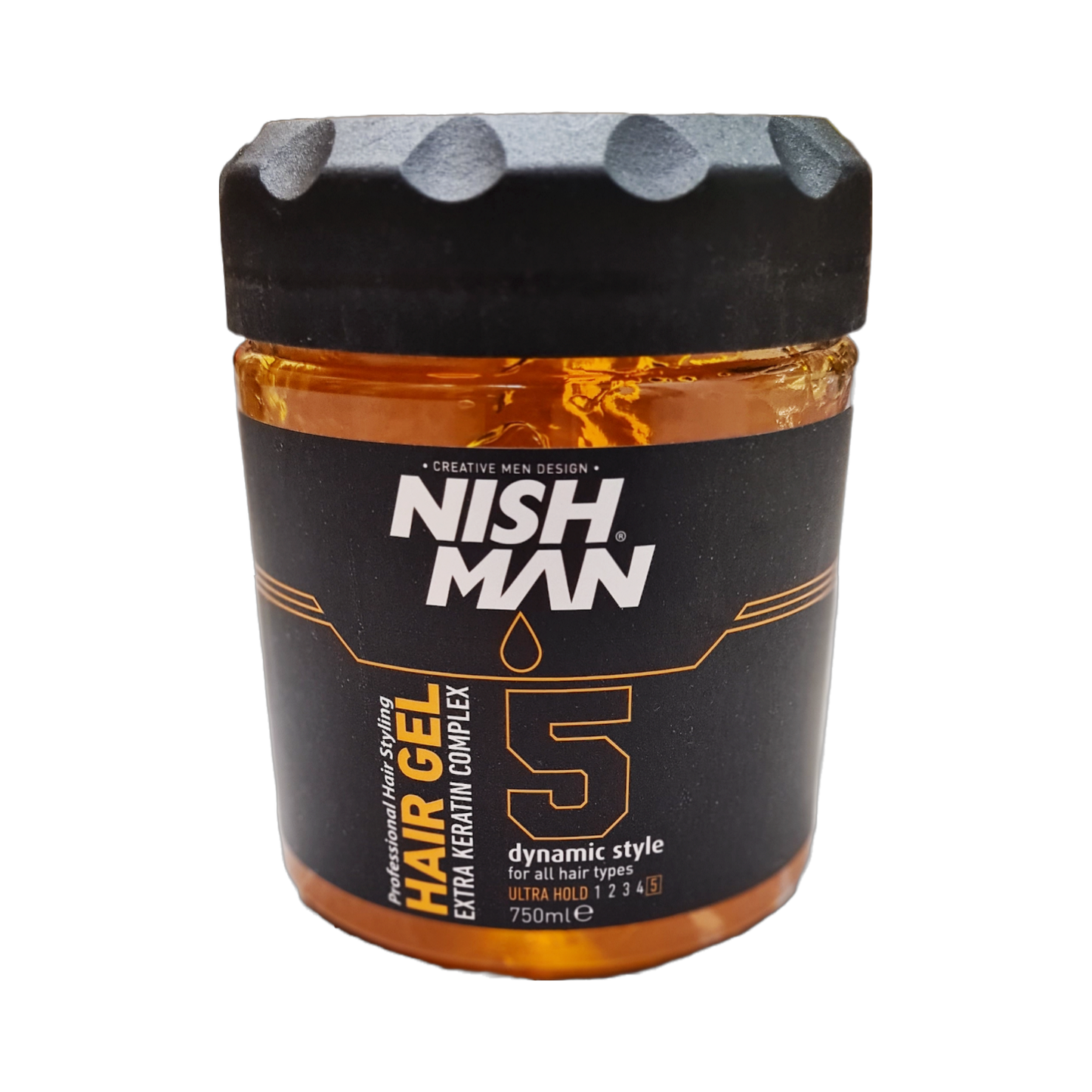 Nish Man Haargel Extra Keratine Complex 750ML