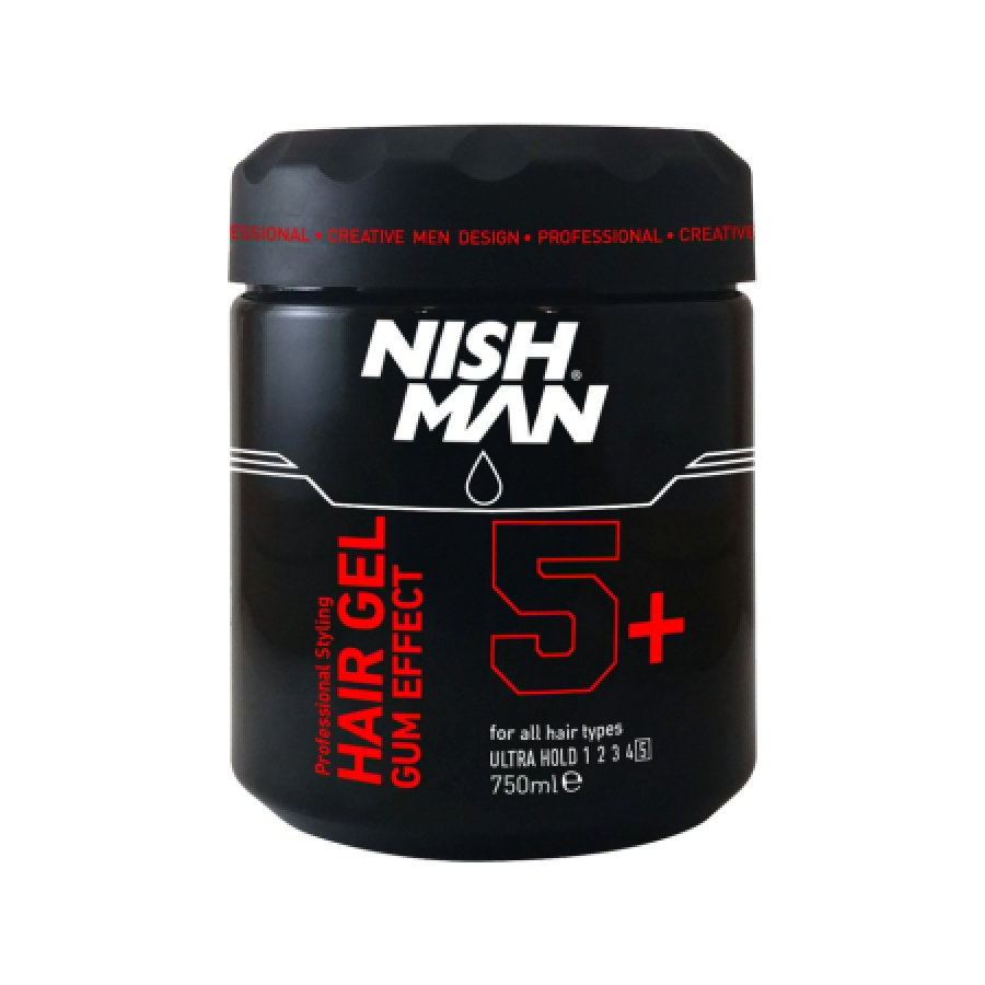 Nish Man Nish Man Haargel Gum Effect 5+ 750ML