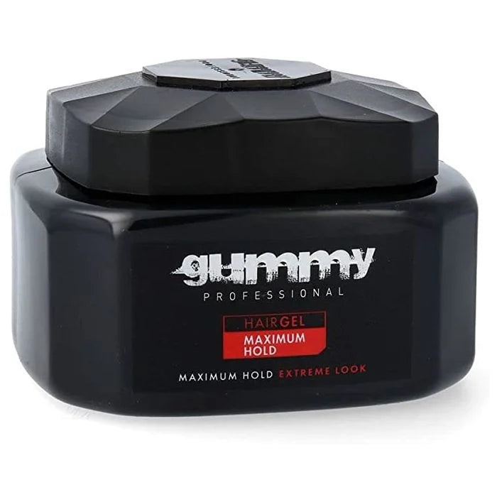 Gummy Hairgel Maximum Hold 500ml Rood - 24 stuks