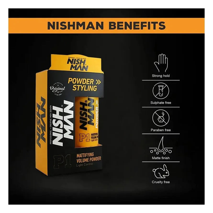 Nish Man Styling Powder 20gr