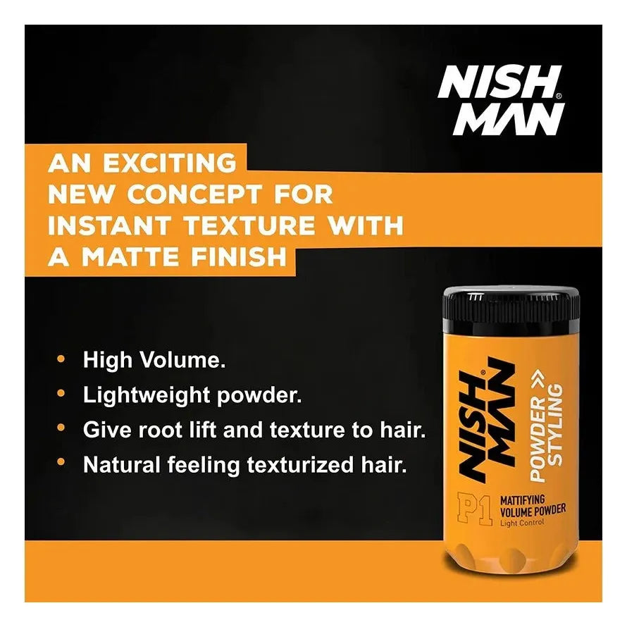 Nish Man Styling Powder 20gr