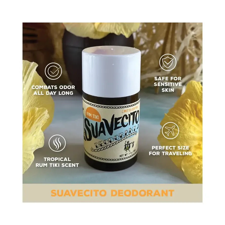 Suavecito Deodorant Rum Tiki 85 Gr. Limitierte Auflage, beschränkte Auflage 